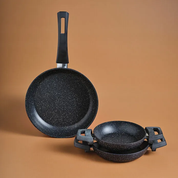 Karaca Stream Bone Saturn 24 Parça 6 Kişilik Yemek Takımı Platin